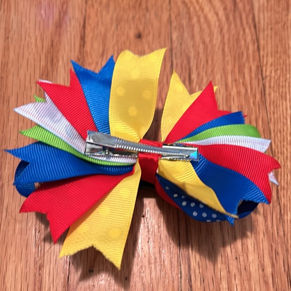Back To School Bow Hair Clips Perfect Hair Accessories for Toddlers and Girls - Picture 5 of 9